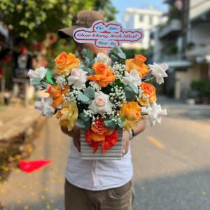 Giỏ Hoa Nhỏ GH-059