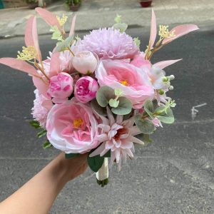 Hoa Cưới Cầm Tay Mao Lương HC-014