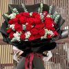 Bó Hoa Sinh Nhật Tone Đỏ HSN-004