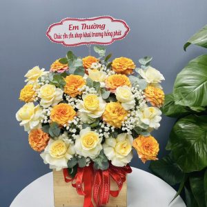 Giỏ Hoa Chúc Mừng GH-099