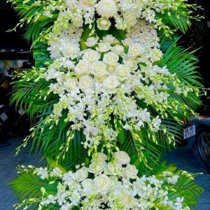 Hệ Hoa Viếng Trang Trọng HV-091